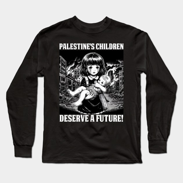 Special Palestine Long Sleeve T-Shirt by ZER-0 MERCH